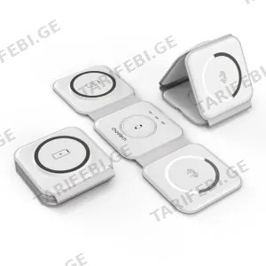 Choetech T588 3 in1 Foldable Magnetic Wireless Charger (XX-T588- F-CCWH)
