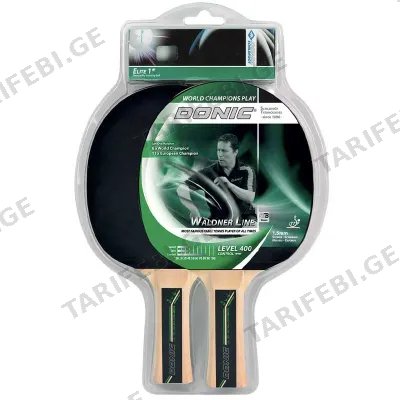 მაგიდის ტენისის ჩოგანი DONIC WALDER TT-SET 400 ITTF