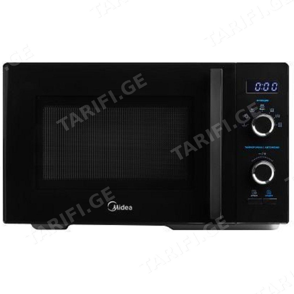მიკროტალღური ღუმელი Midea AG8P022ET-B 1250W 25L Microwave Oven Black