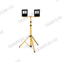 (2x40W) პროჟექტორი სადგამით KLAUS KE09706