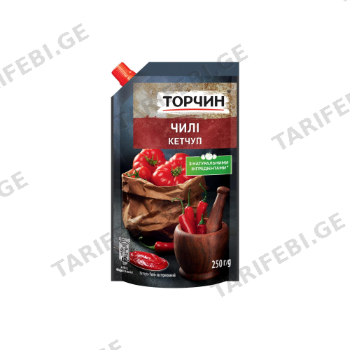 კეტჩუპი ჩილი /ტორჩინი/ 250გ