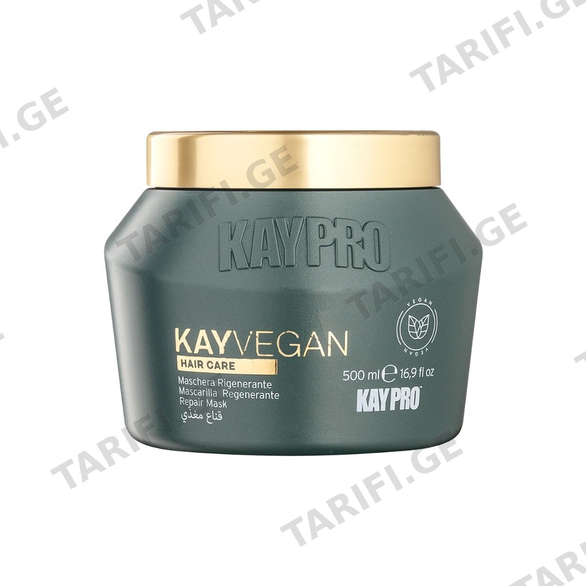 თმის ნიღაბი Vegan 500 მლ 7224 კეიპრო - Kaypro