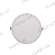 ლედ პანელი LEDEX LED Adjustable Panel Light 20w Round 6500K