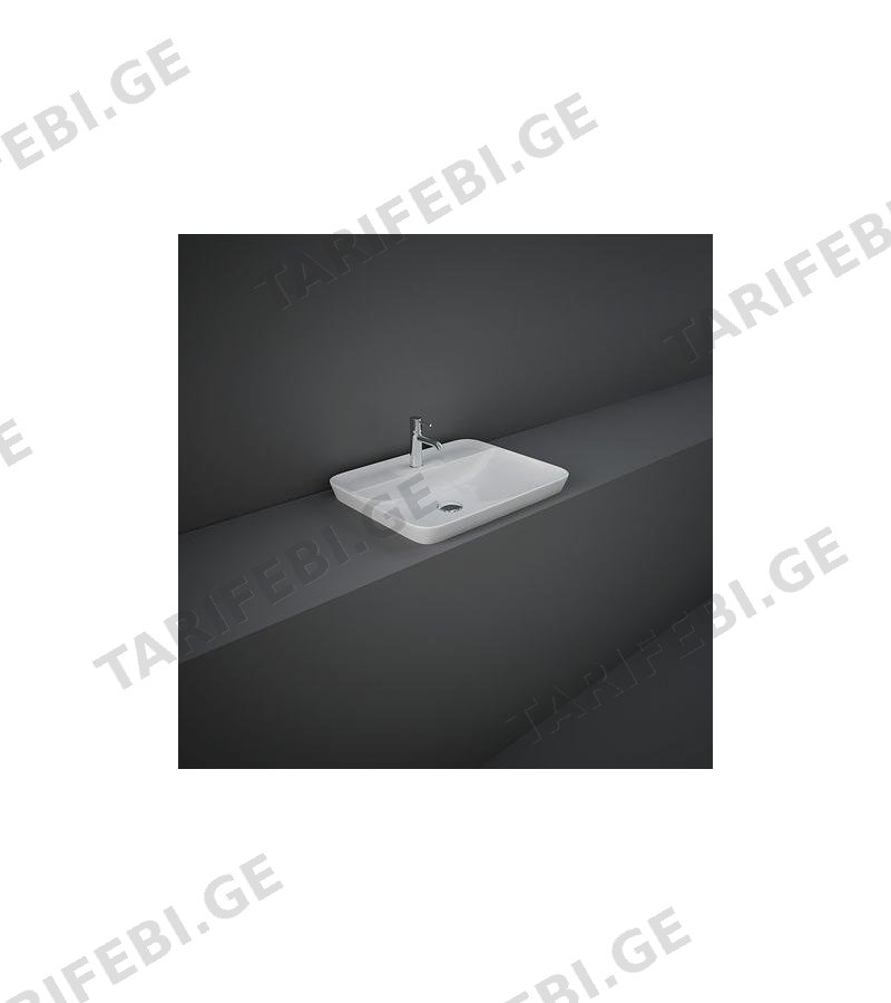 ხელსაბანი დასადგამი 55*42 RAK-VARIANT 55სმ თეთრი VARDI55501AWHA RAK CERAMICS