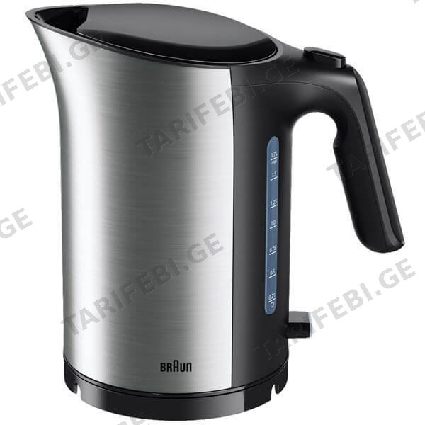 ელექტრო ჩაიდანი BRAUN WK5100BK