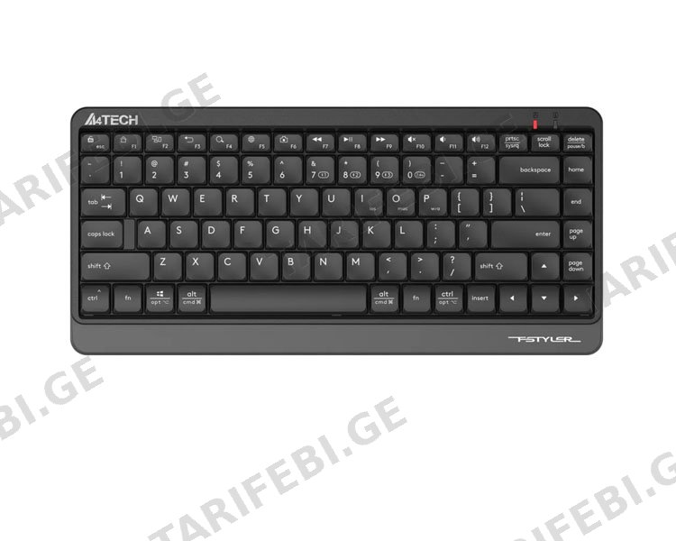 კლავიატურა A4Tech Fstyler FBK11 Bluetooth & 2.4G Wireless Keyboard Grey