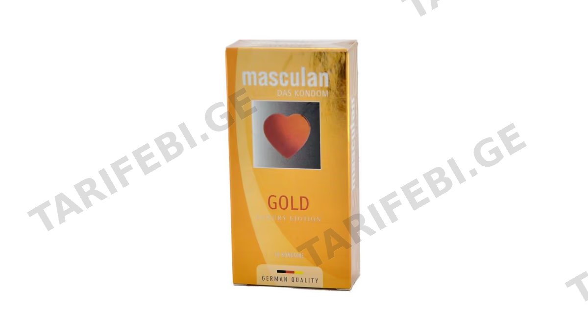 პრეზერვატივი "MASCULAN Gold" N10 *
