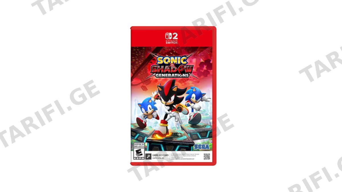 Nintendo Switch 2 Game Sonic X Shadow