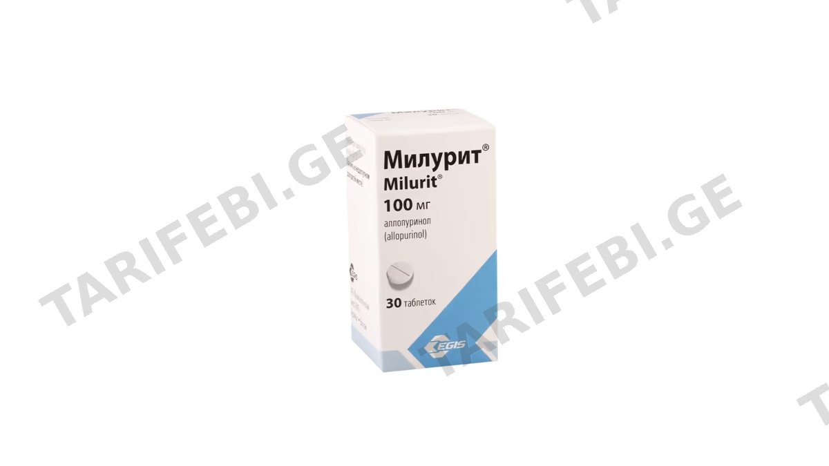 მილურიტი ტაბ.100მგ.N30