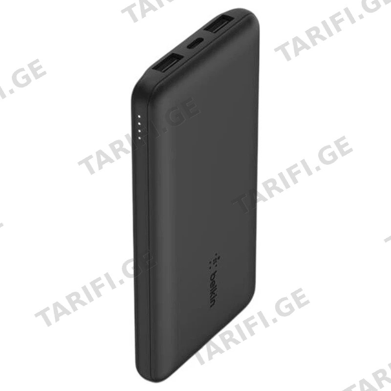 პორტატული დამტენი POWER BANK BELKIN BPB011BTBK 10000MAH 15W შავი