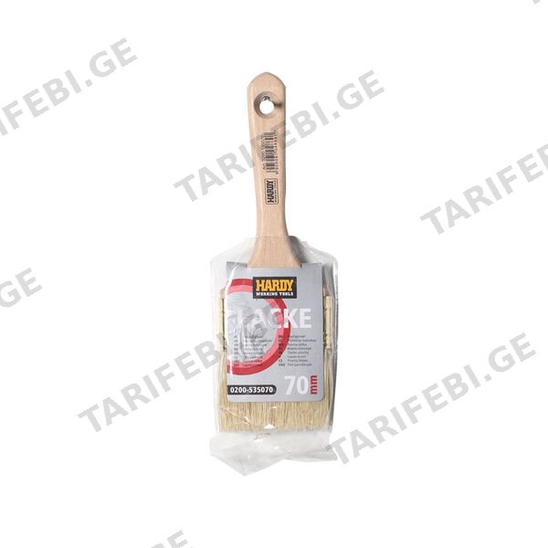 ბრტყელი ფუნჯი 70 მმ HARDY 0200-535070