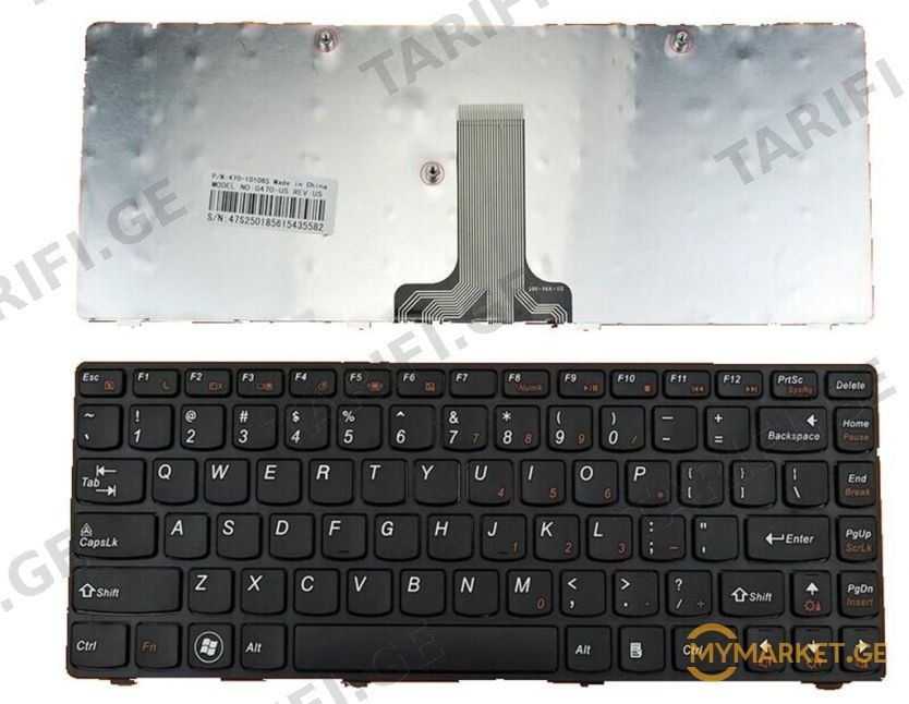 LENOVO B470 B475 G470 G475 V470 B490 M490 B480 V480 Keyboard