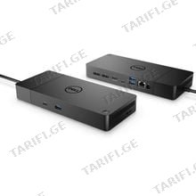 Dell WD19S Dock, 130W, 2xDisplayPort, HDMI, Type-C, 3xUSB 3.1 Gen 1, 2xType-c 3.1 Gen 2, RJ-45, Black