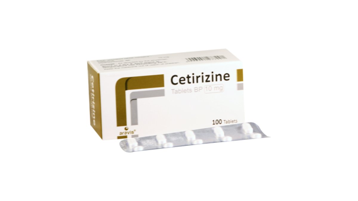 ცეტირიზინი ტაბ.10მგ.N100 (10X10)