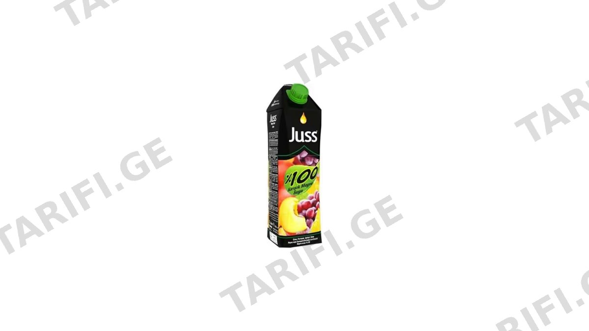 JUSS ხილის წვენი 1ლ