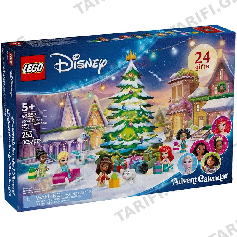 ლეგო LEGO DISNEY ADVENT CALENDAR 2024 (43253)