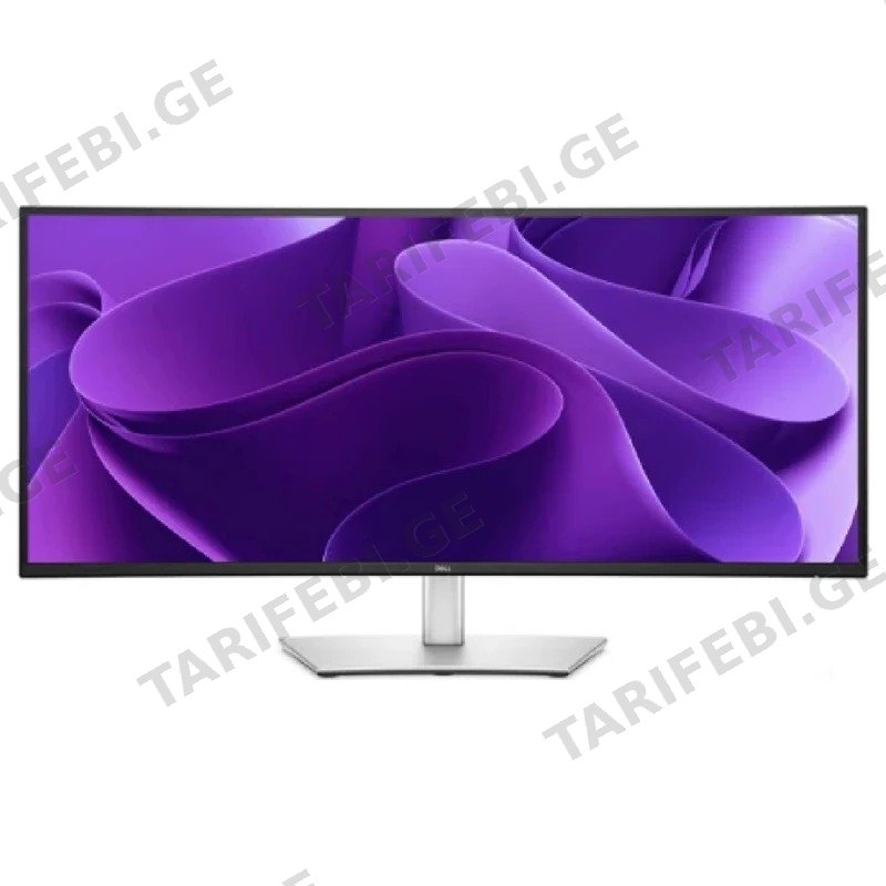 მოხრილი მონიტორი DELL PRO P3425WE 34.1" UWQHD IPS USB-C ვერცხლისფერი/შავი