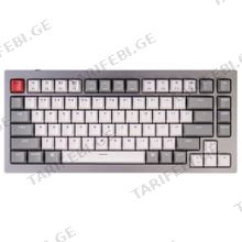 KEYCHRON Q1N3 GATERON PHANTOM BROWN RGB GRAY სადენიანი მექანიკური კლავიატურა