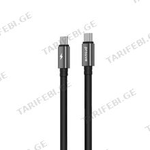 Cable Proove Magneto Type-C to Type-C 60W (1m) black