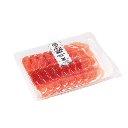 Raw cured ham / Cavalier Boschi / 100 gr