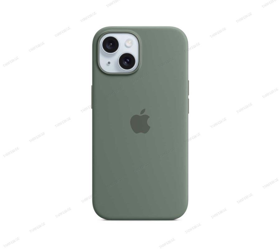iPhone 15 Silicone Case with MagSafe – Cypress MT0X3ZM/A