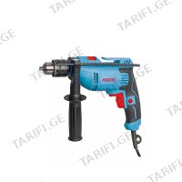 (600W) ელ. ბურღი-ხრახნდამჭერი დარტყმითი FIXTEC FID60003