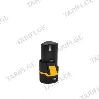 (12V/1300mAh) აკუმულატორი ხრახნდამჭერის RTRMAX RTX1206