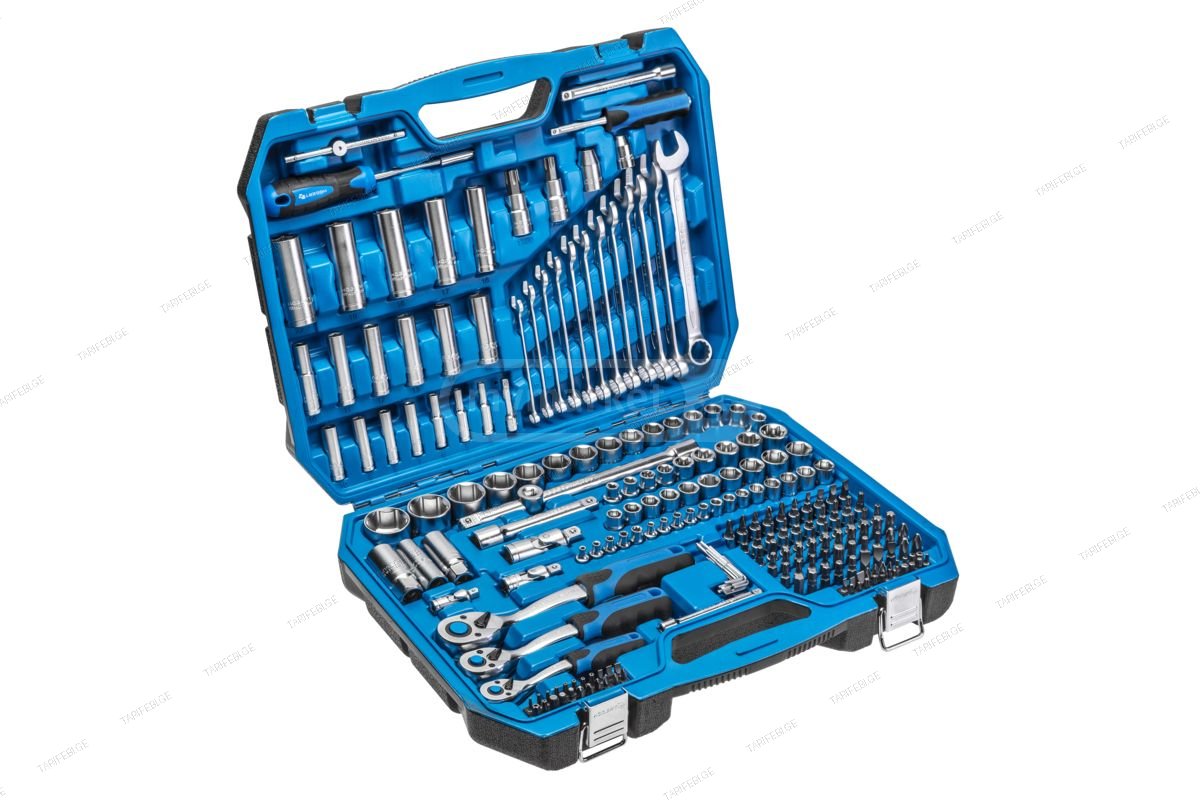 HT1R444 იარაღების ნაკრები Tool set 222 pcs Hoegert (2)