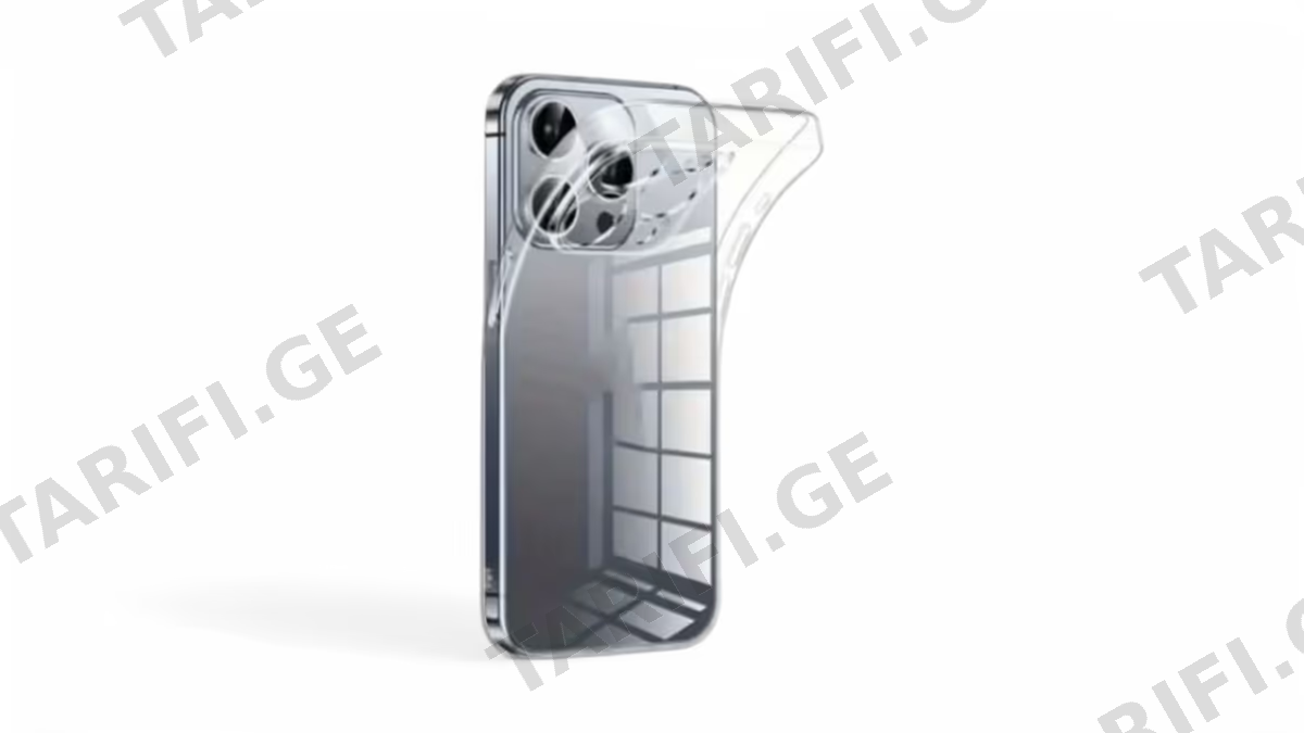 iPhone 16 Pro გამჭირვალე ქეისი