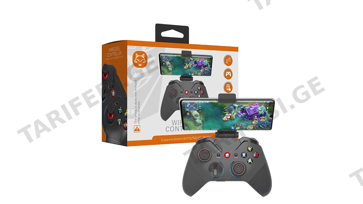TOPWOLF HS-AD210BK Wireless Controller შავი (1912)