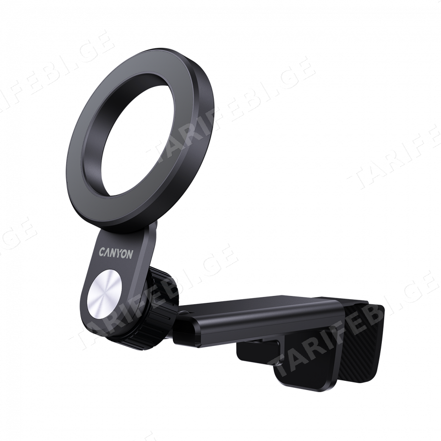 CANYON Magnetic travel holder OnGrip 11 clip mount Black