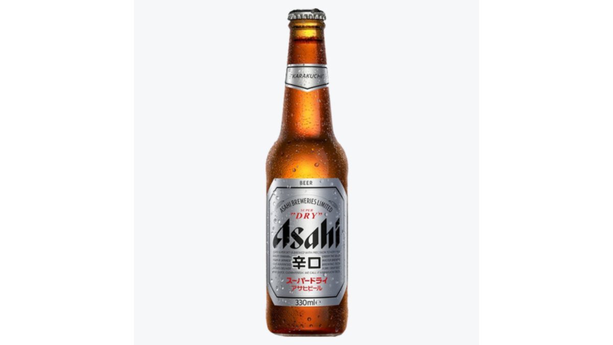 იაპონური ლუდი "Asahi" 5% 330მლ
