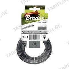 ძუა ტრიმერის მრგვალი Bradas Ripper Dual ZRO20100K 2.4 მმ 100 მ