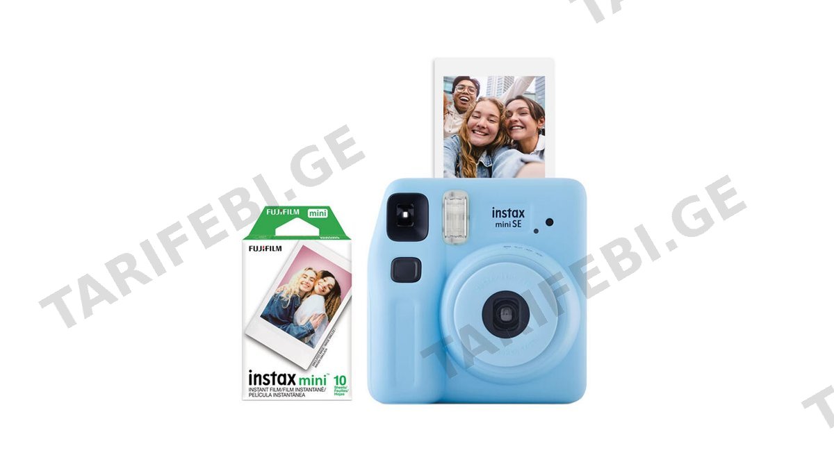 Fujifilm Instax Mini SE Fun Pack blue