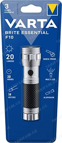 შუქდიოდური ფანარი Varta F10 5W