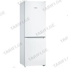 BOSCH KGN33NW206 ორკამერიანი მაცივარი