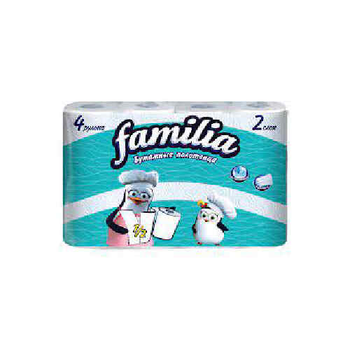 Kitchen paper 2-layer / family / 4X6