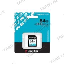 SDG4/64GB KINGSTON 64GB SDXC Canvas Go Plus Gen4 200MB/s C10 UHS-I U3 V30