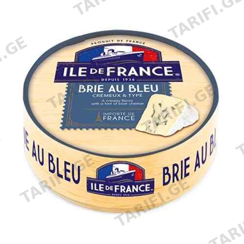 ყველი ბრი ლურჯი ობით /Ile De France/ 125 გრ