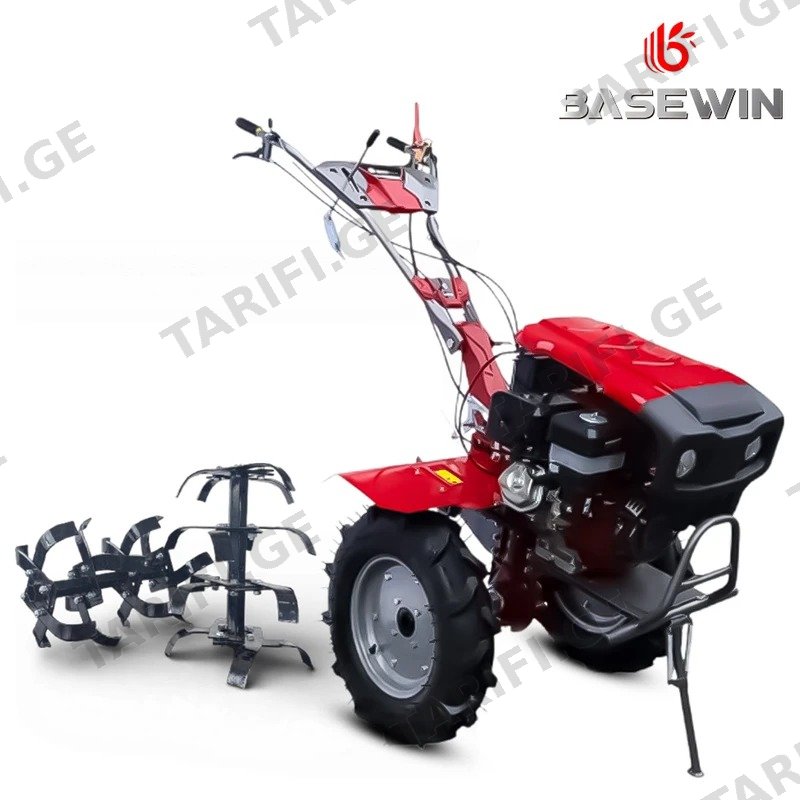 ხელის ტრაქტორი (მოტობლოკი) BASEWIN BSW1100-G(EC) 9 ცხ.ძ. ელექტრო სტარტერით და განათებით