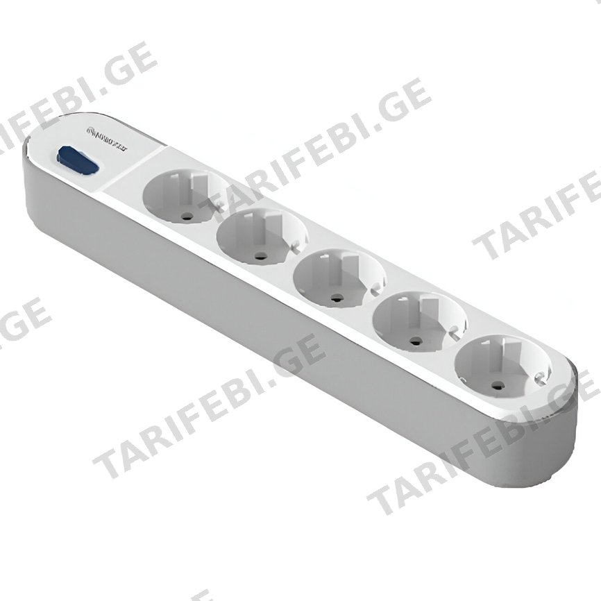დენის დამცავი დამაგრძელებელი Yamatik VEGA-105/3M 5х3მ 3500W 16A დამიწებით