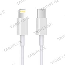 USB-C to Lightning დამტენი კაბელი (Original)