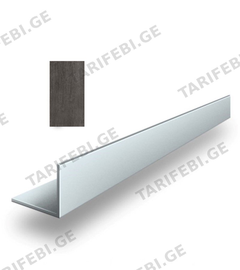 ალუმინის კუთხე 10x10მმ 2,7მ ANTIQUE BROWN მწარ. PROPLAST