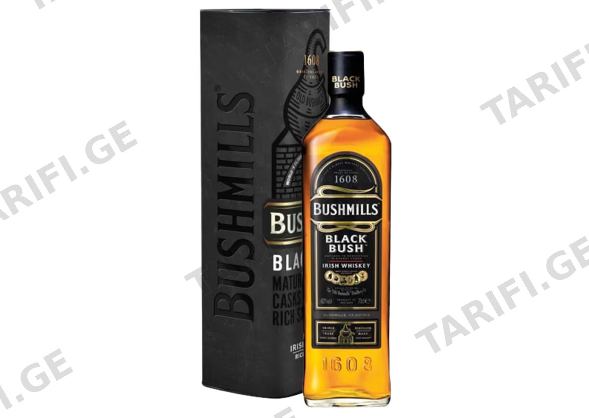ირლანდიური ვისკი Bushmills Black Bush - 0.7L