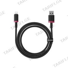 Baseus Dura Series Fast Charging Cable USB to Lightning 2.4A 1m P10377801U01-01 Red/Black მობილურის კაბელი