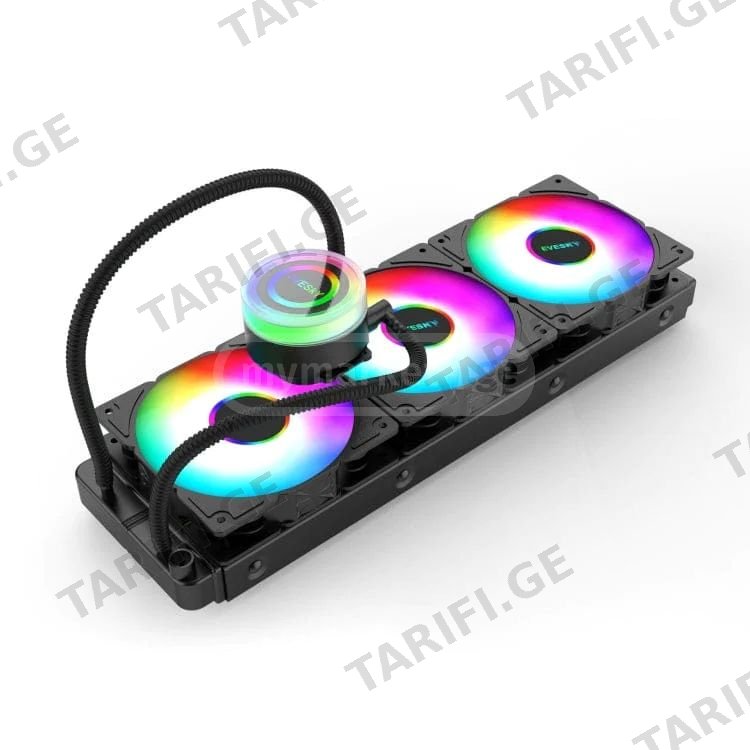 EVESKY 240 water cooling fan for CPU Intel and AMD