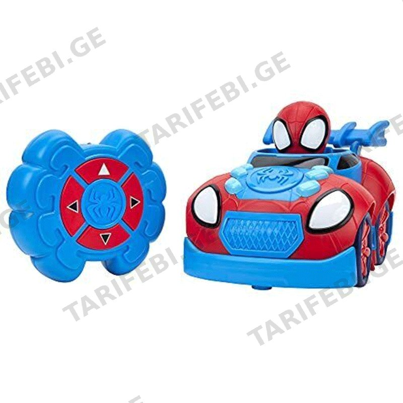 სათამაშო მანქანა SPIDEY REMOTE CONTROL VEHICLE SPIDEY RC
