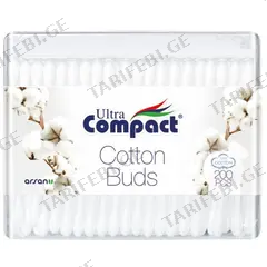 ყურის ჩხირი Compact 200 ც