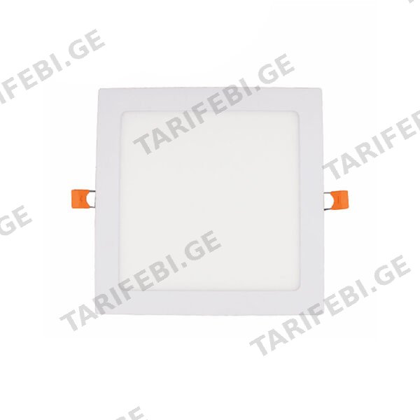 LED პანელური სანათი ოთხკუთხედი 15w 6500K LINUS
