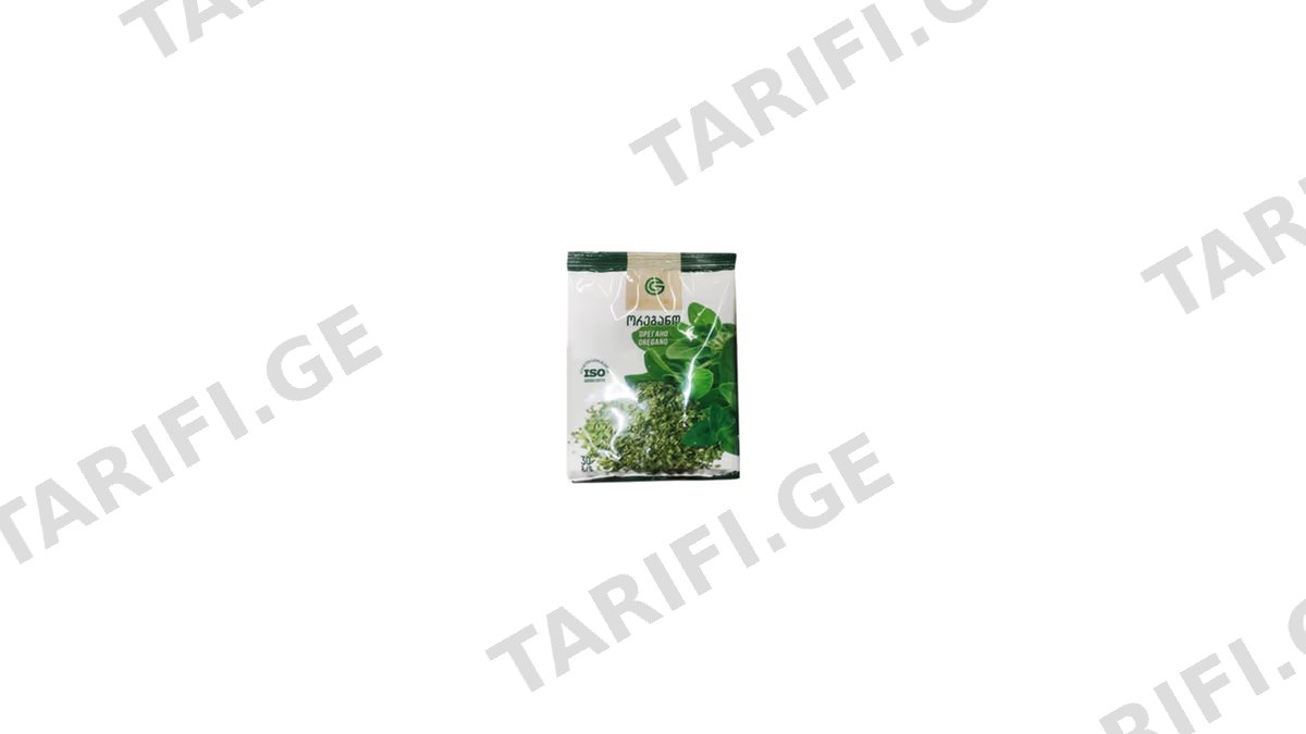 ჯეო ორეგანო 30 გრ